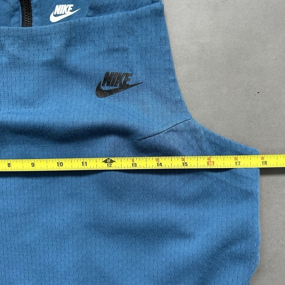 Nike Dress Womens Medium Blue Cotton Tech Pack Golf Pickleball Stretchy Comfort - Picture 9 of 10